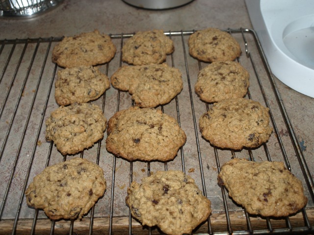 Oatmeal raisin cookies